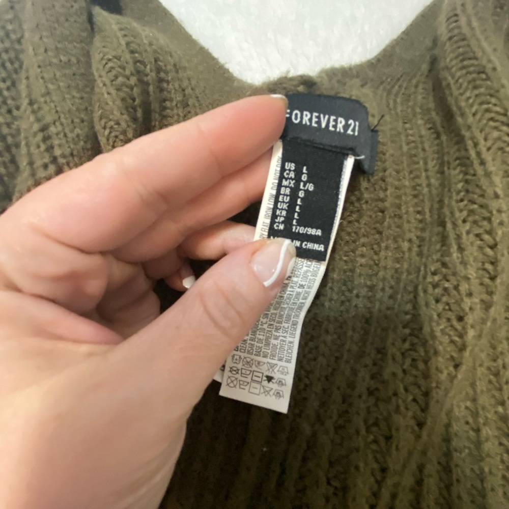 Sweater pancho - Picture 4 of 4